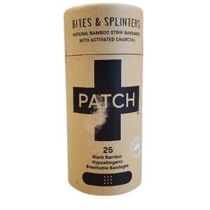 Natural Bamboo Bandages Black Bamboo Hypoallergenic Bandages